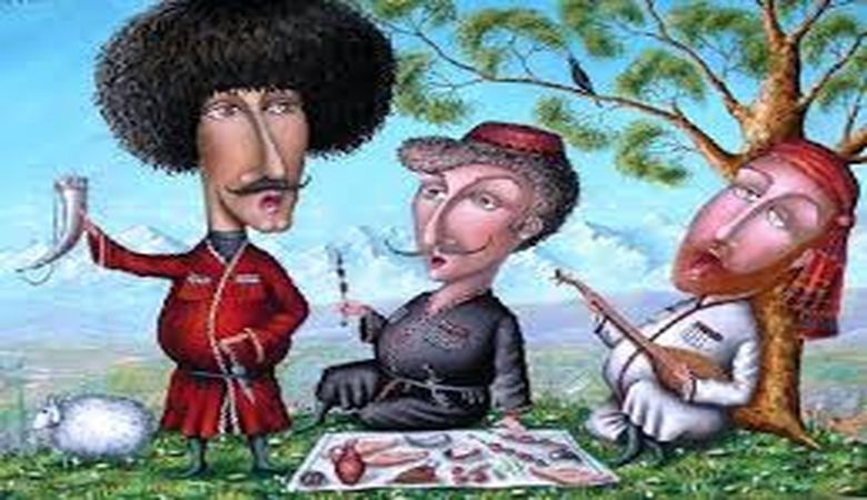 Грузин эл жомогу: Асма көпүрө