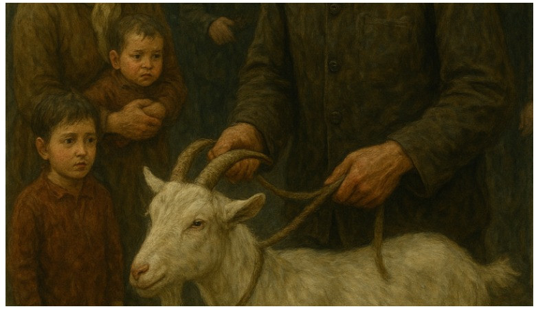 Мусакун Айбек: Кулакка тартылган эчкичи